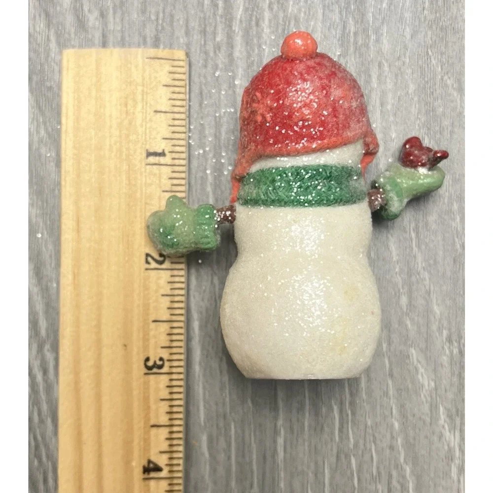 Hallmark Keepsake‎ Ornament Snowman Glitter 